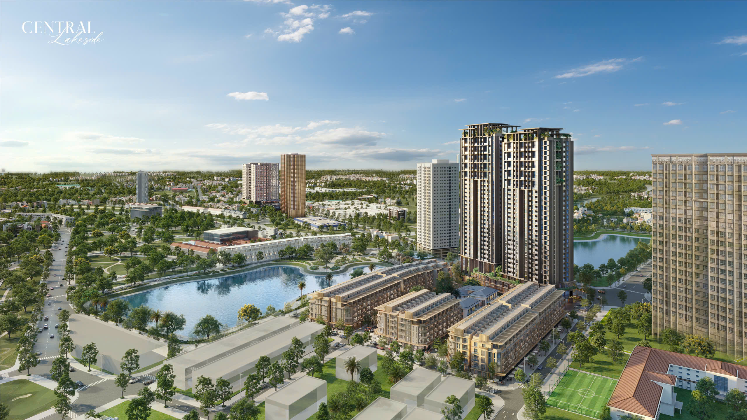 Phối cảnh Central Lakeside Trung Văn Tố Hữu