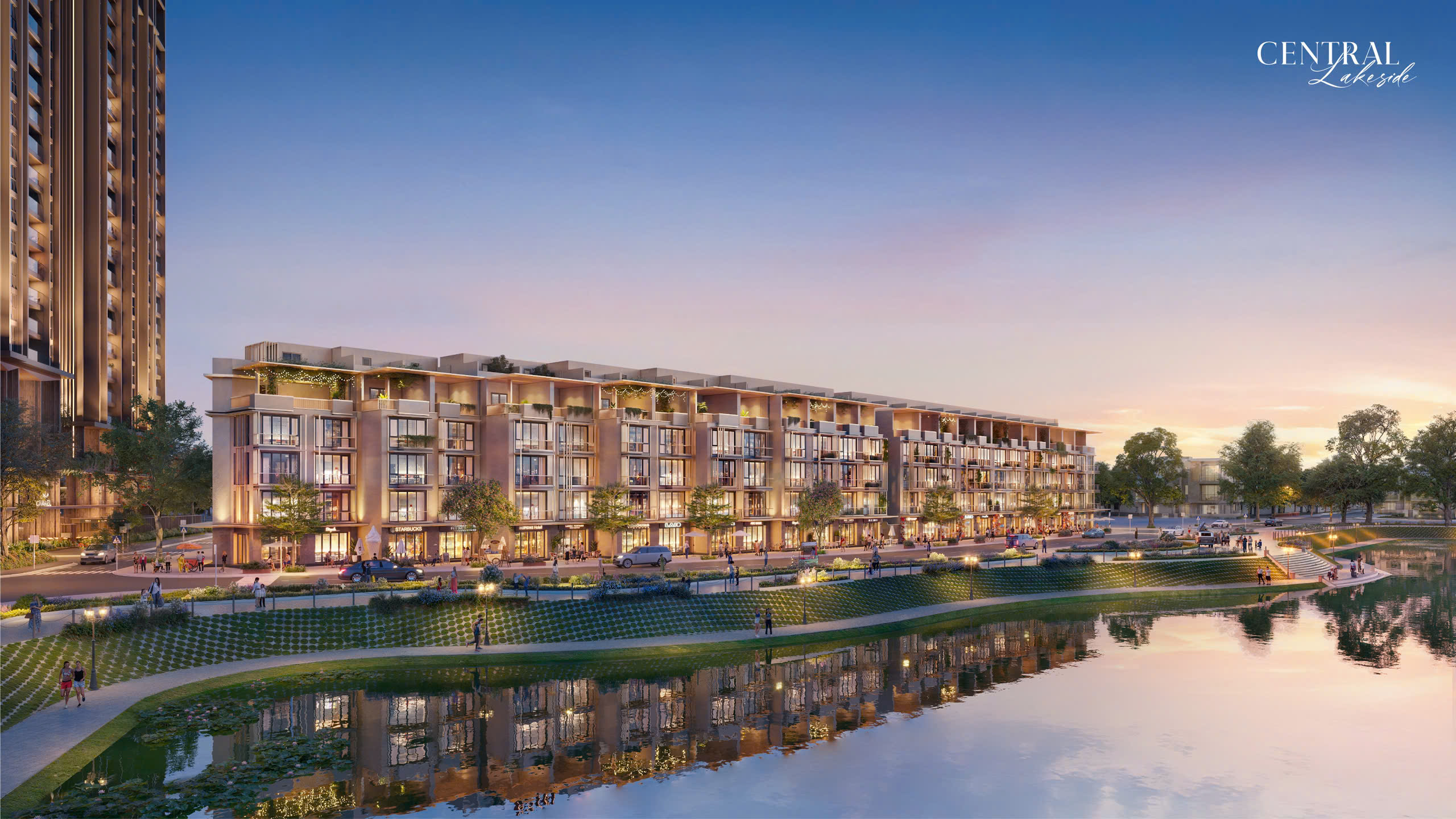 Shophouse Central Lakeside Trung Văn